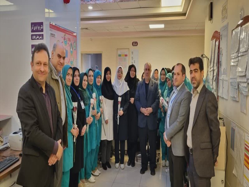بازدید سرپرست دانشگاه علوم پزشکی تبریز از مرکز آموزشی درمانی الزهرا (س) و بیمارستان بهبود