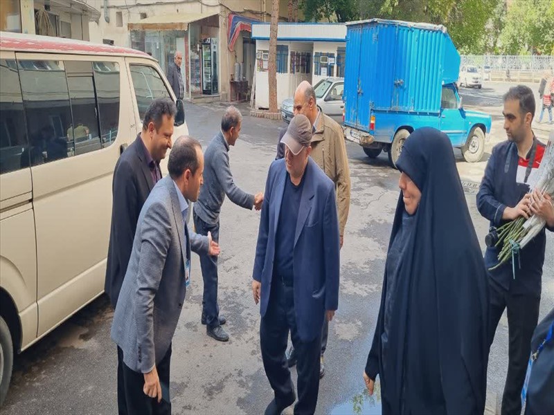 بازدید سرپرست دانشگاه علوم پزشکی تبریز از مرکز آموزشی درمانی الزهرا (س) و بیمارستان بهبود