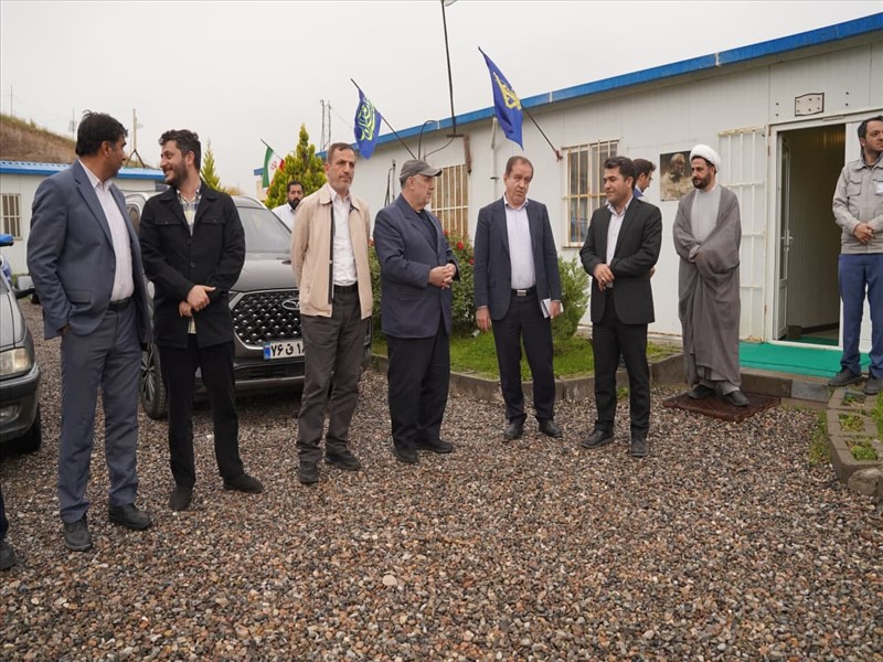 بازدید از پروژه بیمارستان ۱۵۰۰ تختخوابی تبریز