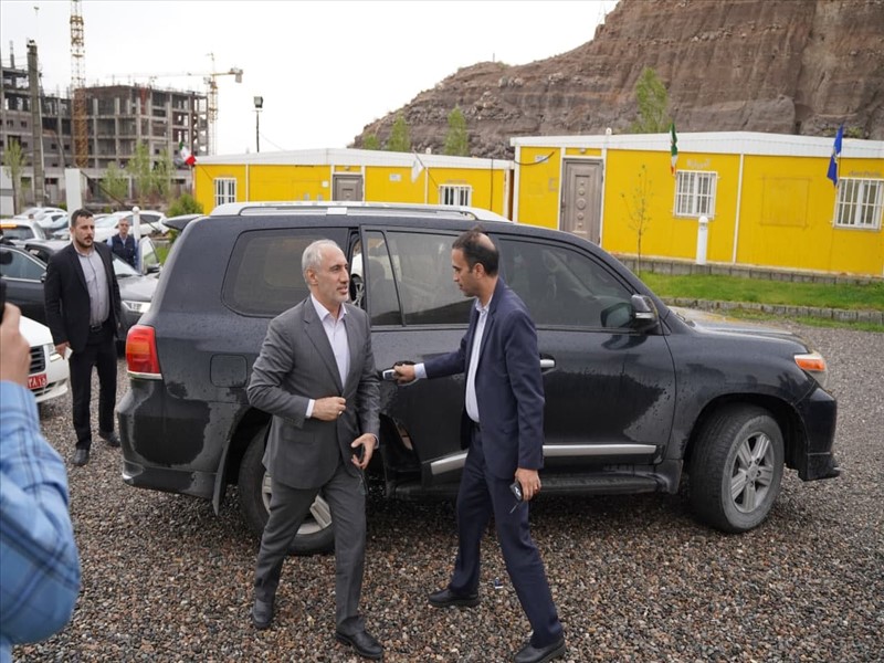 بازدید از پروژه بیمارستان ۱۵۰۰ تختخوابی تبریز