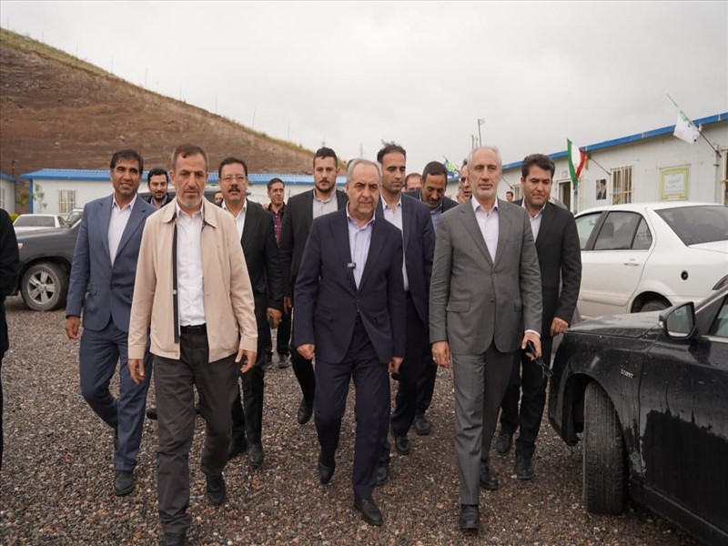 بازدید از پروژه بیمارستان ۱۵۰۰ تختخوابی تبریز