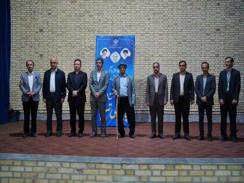 آیین تکریم و معارفه رئیس بیمارستان و مجتمع درمانی باباباغی تبریز
