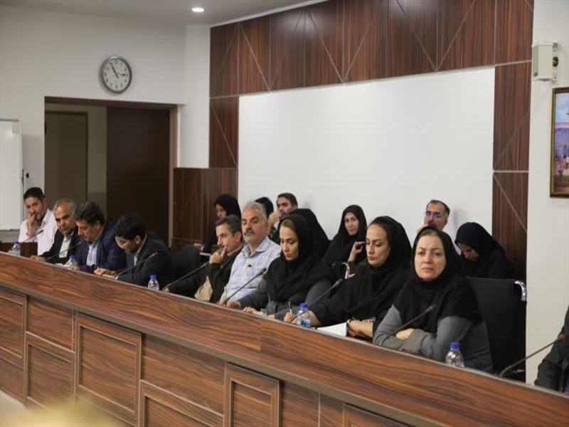 جلسه شورای پیام گزاران سلامت و خانه مشارکت مردمی استان آذربایجان شرقی