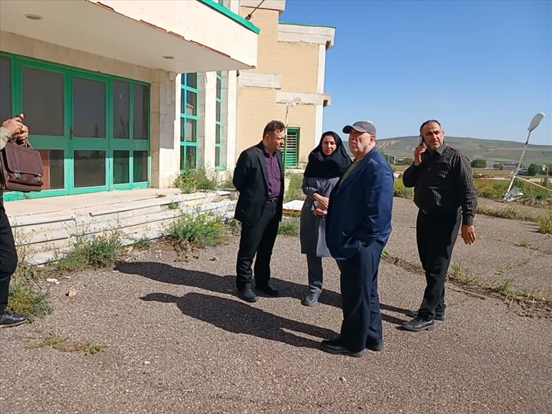 بازدید رییس دانشگاه از بیمارستان امام حسین (ع) شهرستان هریس