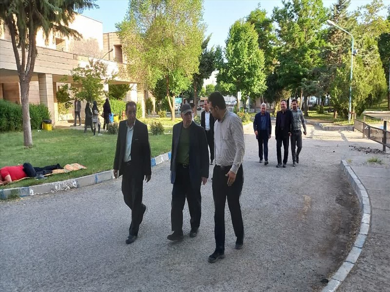 بازدید رییس دانشگاه از مراکز درمانی شهرستان اهر