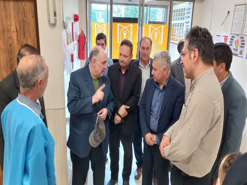 بازدید رییس دانشگاه از مراکز درمانی شهرستان اهر