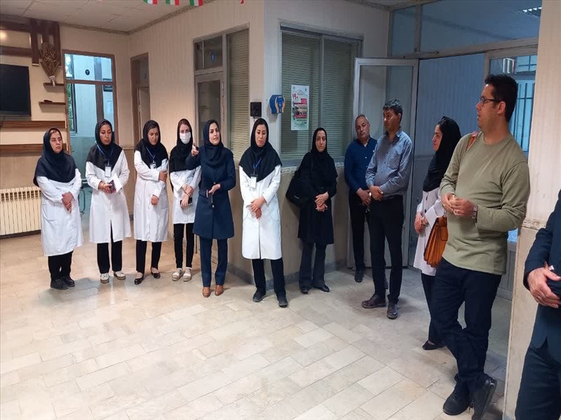 بازدید رییس دانشگاه از مراکز درمانی شهرستان اهر
