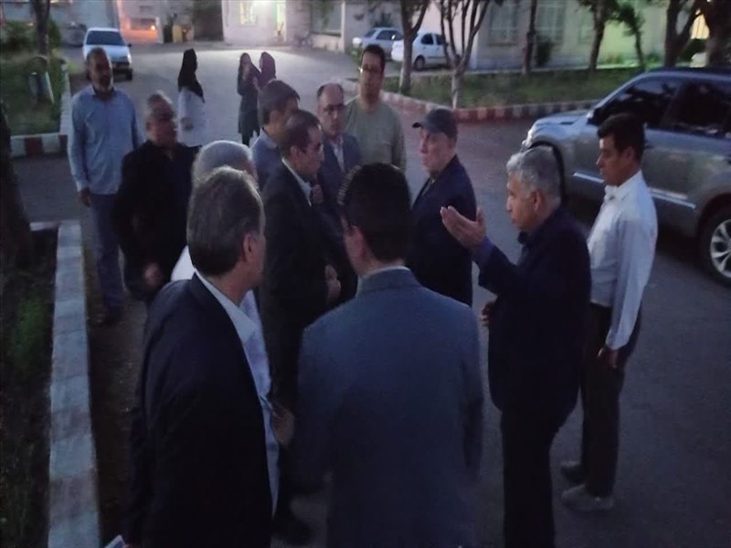 بازدید رییس دانشگاه از مراکز درمانی شهرستان اهر