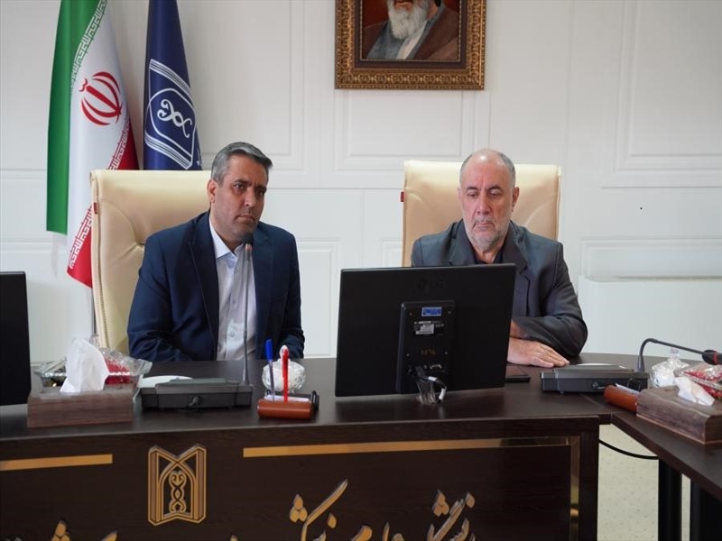 مراسم معارفه مدیر روابط عمومی دانشگاه علوم پزشکی تبریز 1404/05/05
