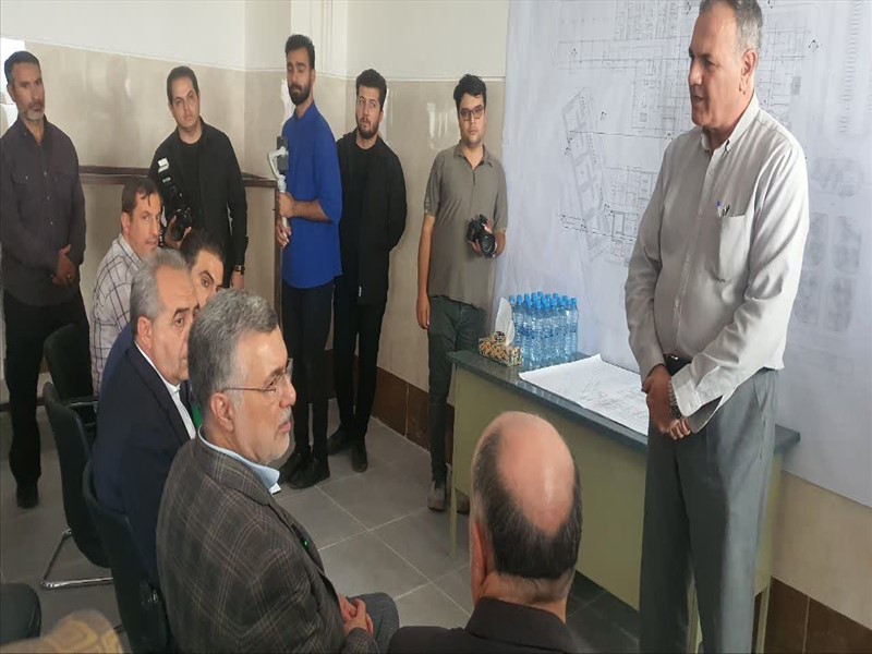 بازدید وزیر بهداشت درمان و آموزش پزشکی به همراه استاندار آذربایجان شرقی از بیمارستان جامع سرطان تبریز