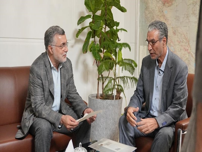 دیدار وزیر بهداشت با جانباز سرافراز دوران دفاع مقدس