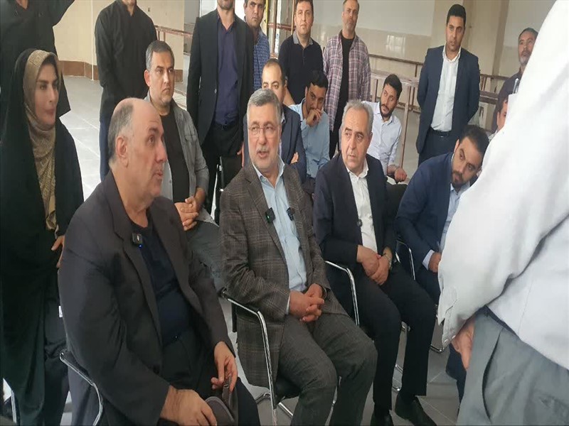 بازدید وزیر بهداشت درمان و آموزش پزشکی به همراه استاندار آذربایجان شرقی از بیمارستان جامع سرطان تبریز