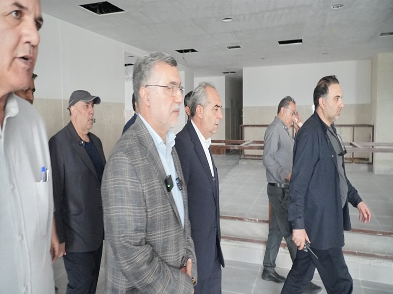 بازدید وزیر بهداشت درمان و آموزش پزشکی به همراه استاندار آذربایجان شرقی از بیمارستان جامع سرطان تبریز