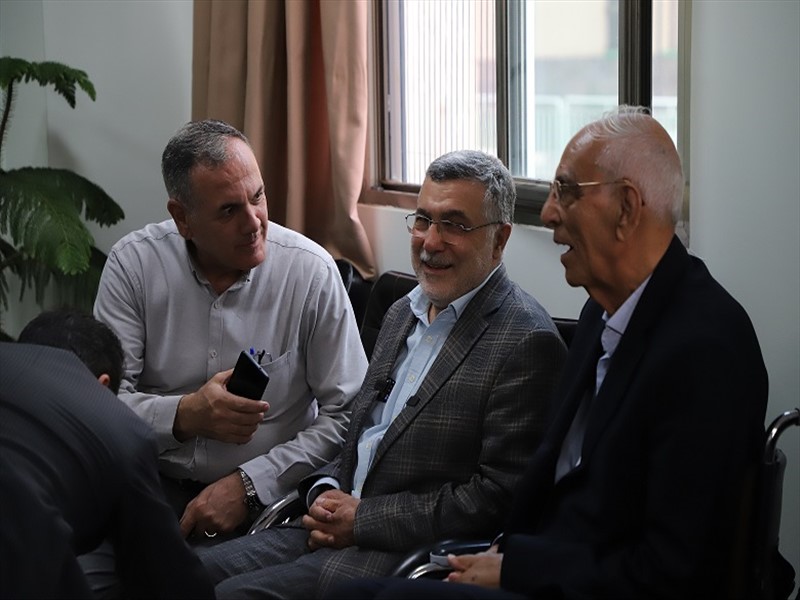 بازدید وزیر بهداشت از بیمارستان کودکان مردانی آذری