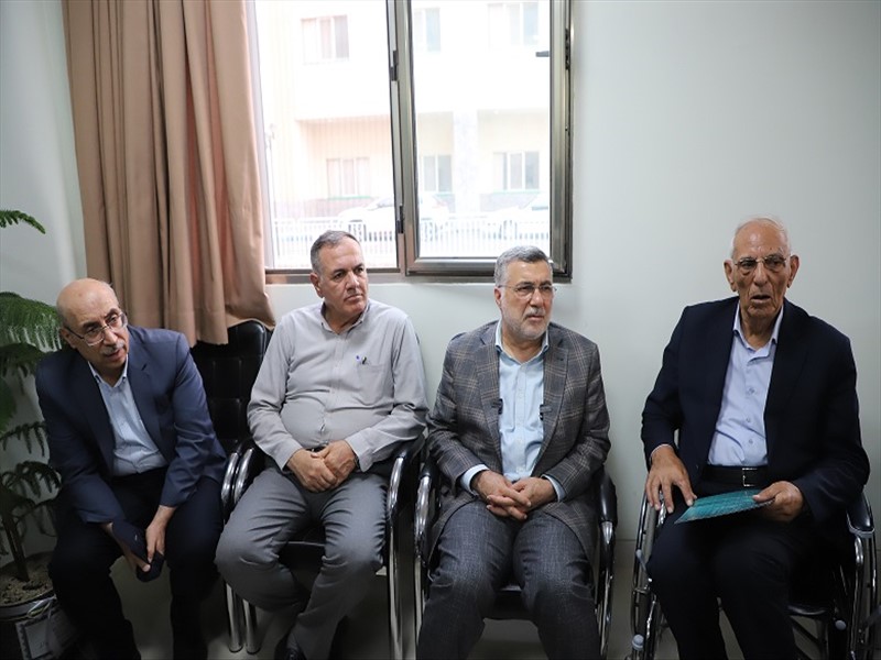 بازدید وزیر بهداشت از بیمارستان کودکان مردانی آذری