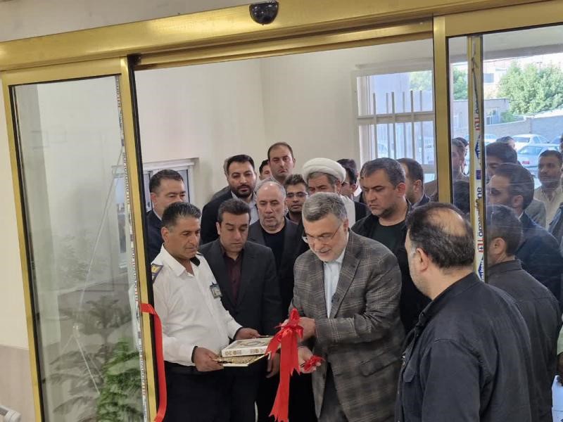 افتتاح رسمی ساختمان ستاد شبکه بهداشت و درمان بستان‌آباد با حضور وزیر بهداشت