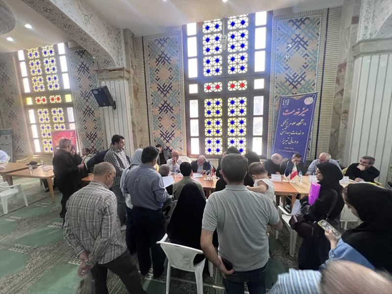 برگزاری میز خدمت دانشگاه علوم پزشکی تبریز در مصلی حضرت امام 1404/05/10