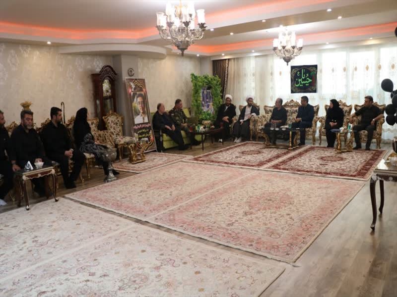 دیدار رئیس دانشگاه علوم پزشکی تبریز با خانواده پرستار فقید علی زاهد