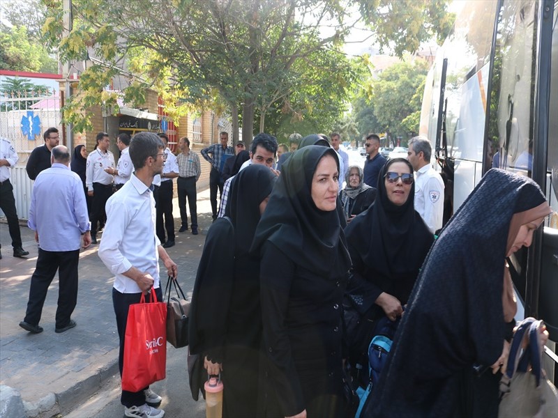 اعزام تیم اورژانس و درمان به مرز مهران (اربعین حسینی)