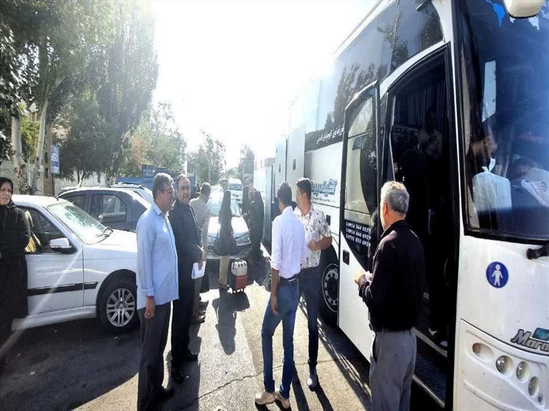 اعزام دومین کاروان کادر درمان به مرز مهران برای خدمت‌رسانی به زائران اربعین حسینی