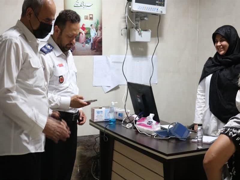 تداوم ارائه خدمات درمانی دانشگاه علوم پزشکی تبریز به زائران اربعین حسینی