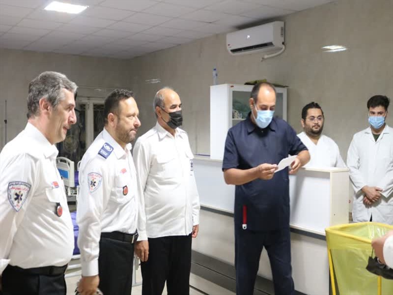 تداوم ارائه خدمات درمانی دانشگاه علوم پزشکی تبریز به زائران اربعین حسینی
