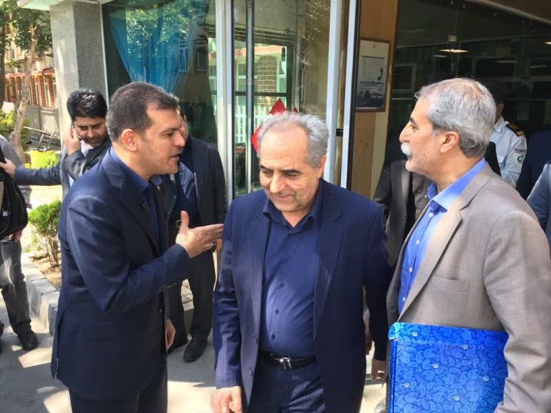 بازدید معاون علمی،‌ فناوری و اقتصاد دانش بنیان ریاست جمهوری از مرکز آموزشی درمانی شهید مدنی تبریز