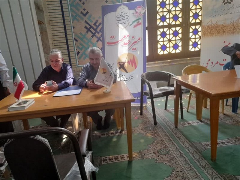 برگزاری میز خدمت دانشگاه علوم پزشکی تبریز در مصلای اعظم حضرت امام خمینی (ره)