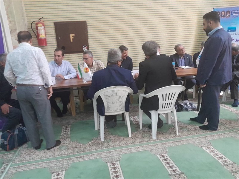 برگزاری میز خدمت دانشگاه علوم پزشکی تبریز در مصلای اعظم حضرت امام خمینی (ره)