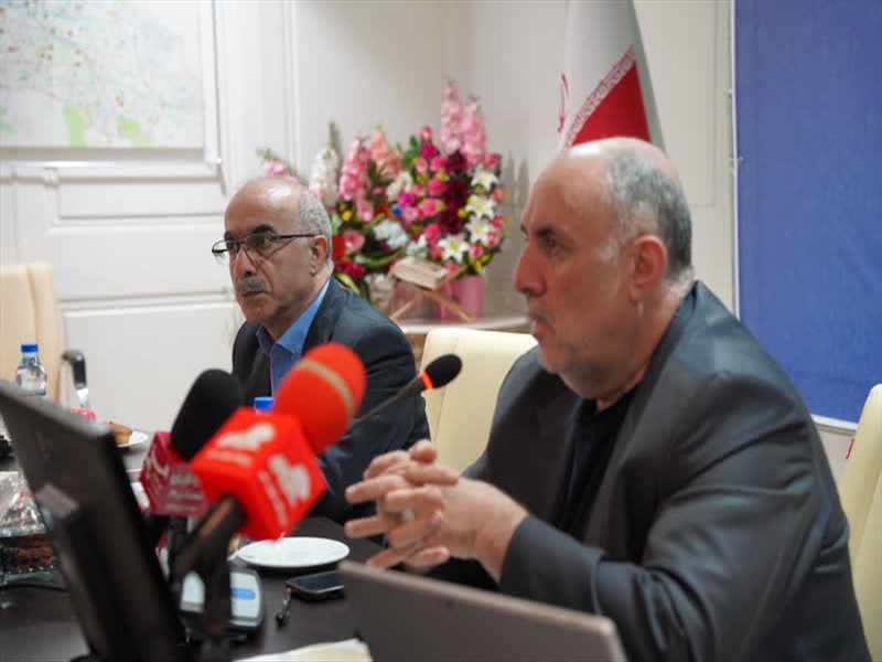 نشست خبری رئیس دانشگاه علوم پزشکی تبریز 