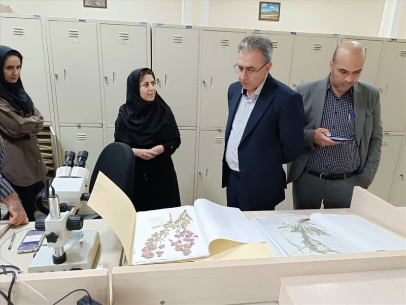 بازدید دکتر رزمجو از دانشکده داروسازی