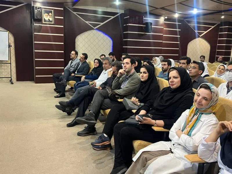 مراسم تکریم و معارفه رئیس مرکز آموزشی و درمانی نیکوکاری 