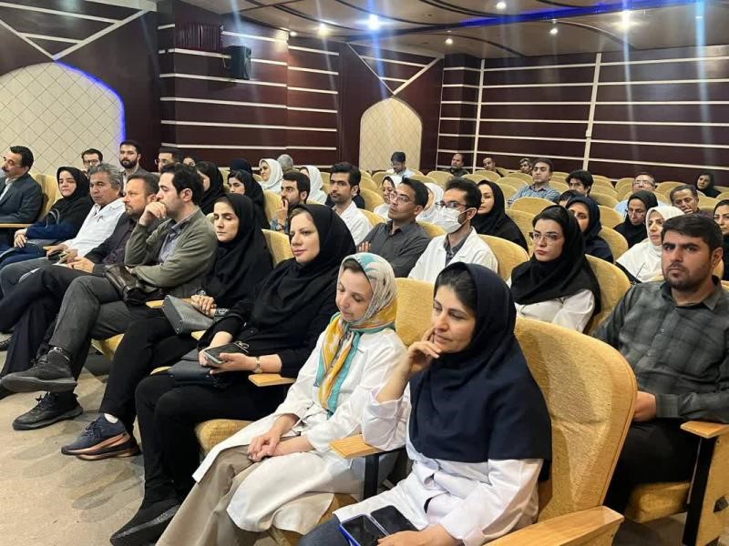 مراسم تکریم و معارفه رئیس مرکز آموزشی و درمانی نیکوکاری 