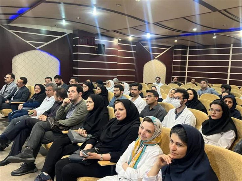 مراسم تکریم و معارفه رئیس مرکز آموزشی و درمانی نیکوکاری 