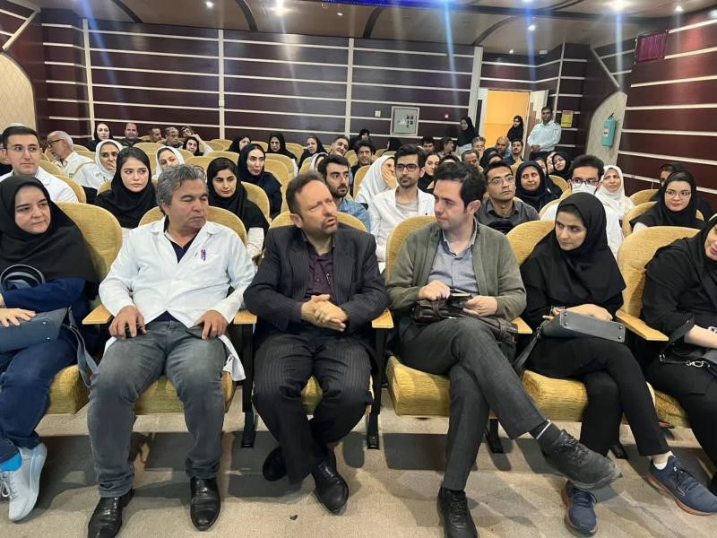 مراسم تکریم و معارفه رئیس مرکز آموزشی و درمانی نیکوکاری 