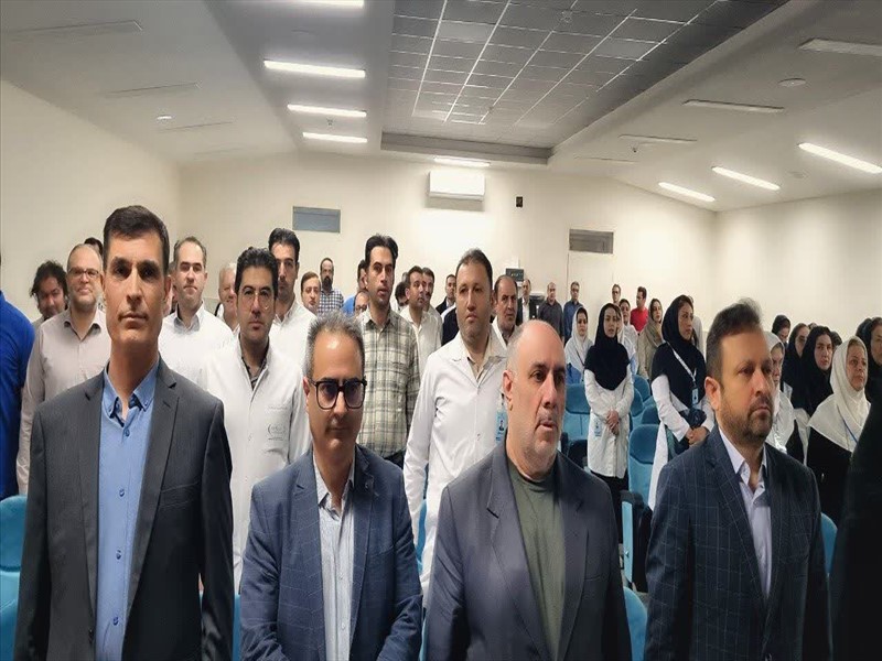 تودیع و معارفه رئیس مرکز آموزشی و درمانی شهداء تبریز 