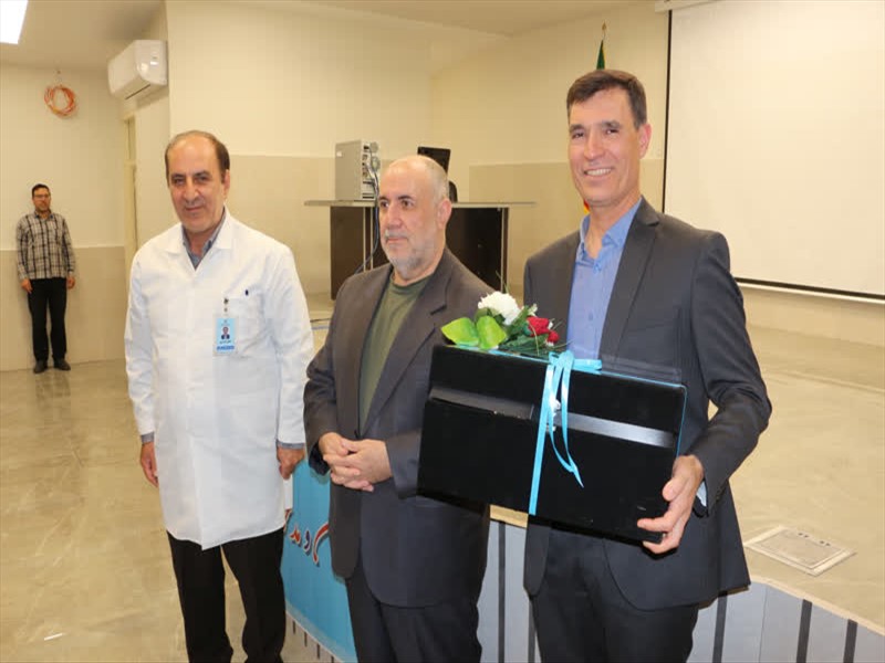 تودیع و معارفه رئیس مرکز آموزشی و درمانی شهداء تبریز 