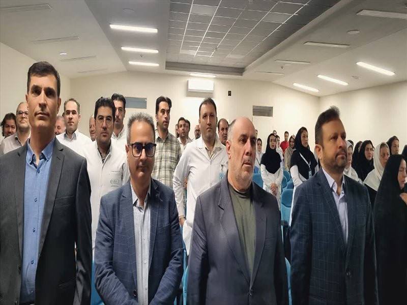 تودیع و معارفه رئیس مرکز آموزشی و درمانی شهداء تبریز 