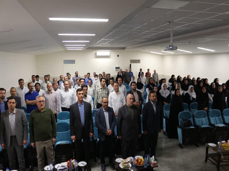 تودیع و معارفه رئیس مرکز آموزشی و درمانی شهداء تبریز 