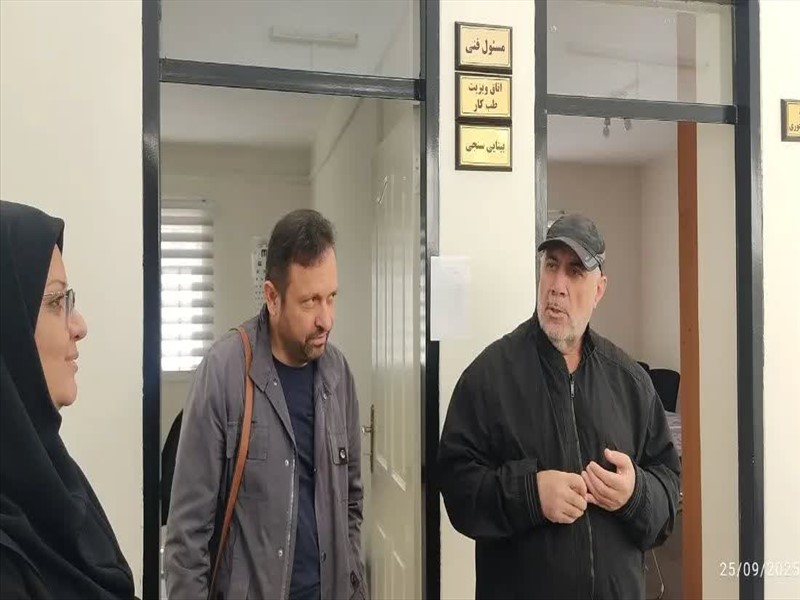 بازدید رئیس دانشگاه از ورزقان