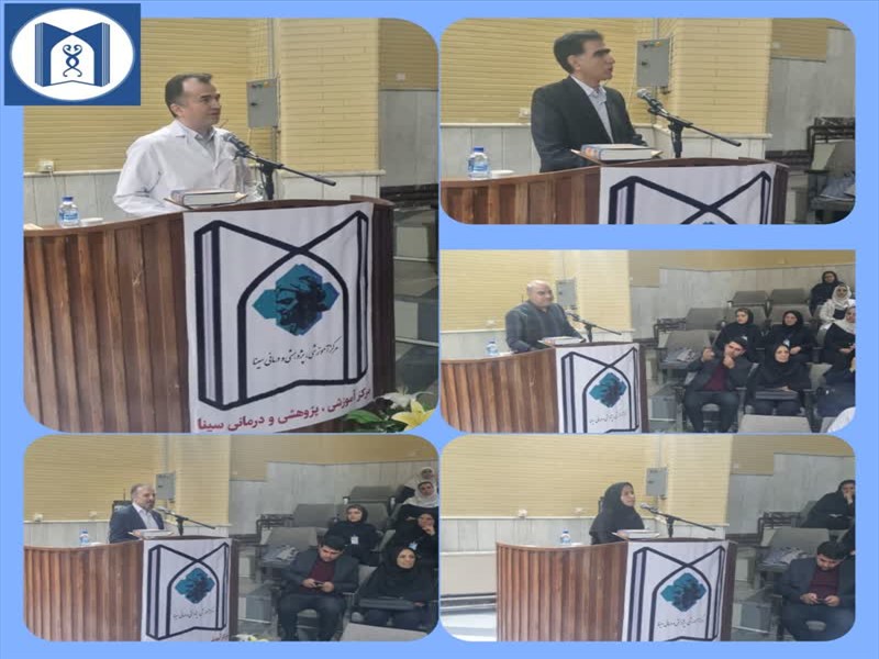 مراسم تودیع و معارفه سرپرست خدمات پرستاری سینا