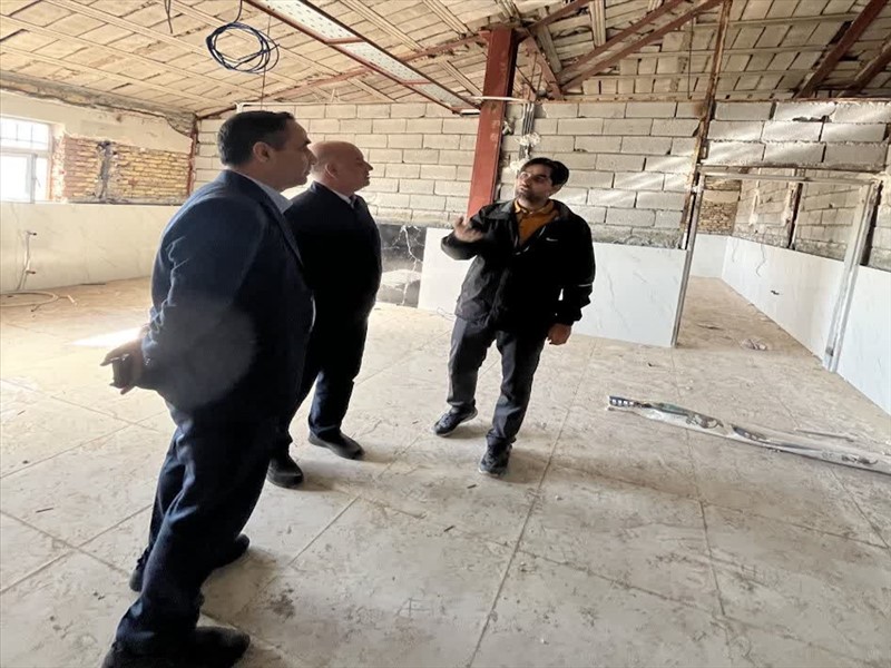 بازدید مدیرکل حراست وزارت بهداشت، درمان و آموزش پزشکی از مجتمع درمانی بابا باغی تبریز