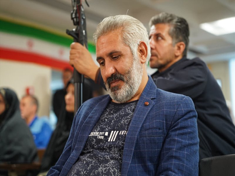 مراسم یادبود شهید رضا محرمی در مرکز طالقانی