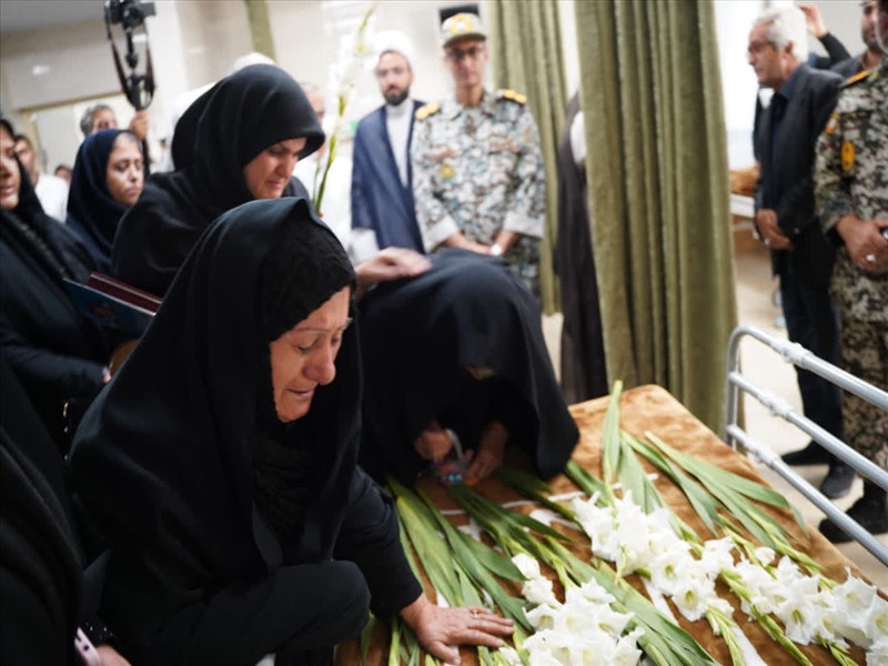مراسم یادبود شهید رضا محرمی در مرکز طالقانی