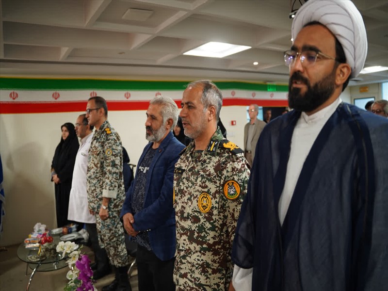 مراسم یادبود شهید رضا محرمی در مرکز طالقانی