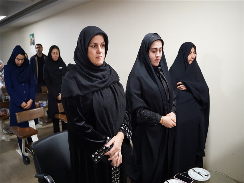 مراسم یادبود شهید رضا محرمی در مرکز طالقانی