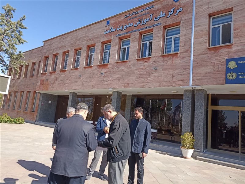 بازدید معاون توسعه مدیریت و مناب وزارت بهداشت از مرکز ملی آموزش مدیریت سلامت دانشگاه علوم پزشکی تبریز