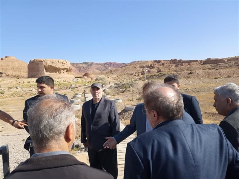 بازدید معاون توسعه وزارت بهداشت از مجموعه تاریخی ربع رشیدی تبریز