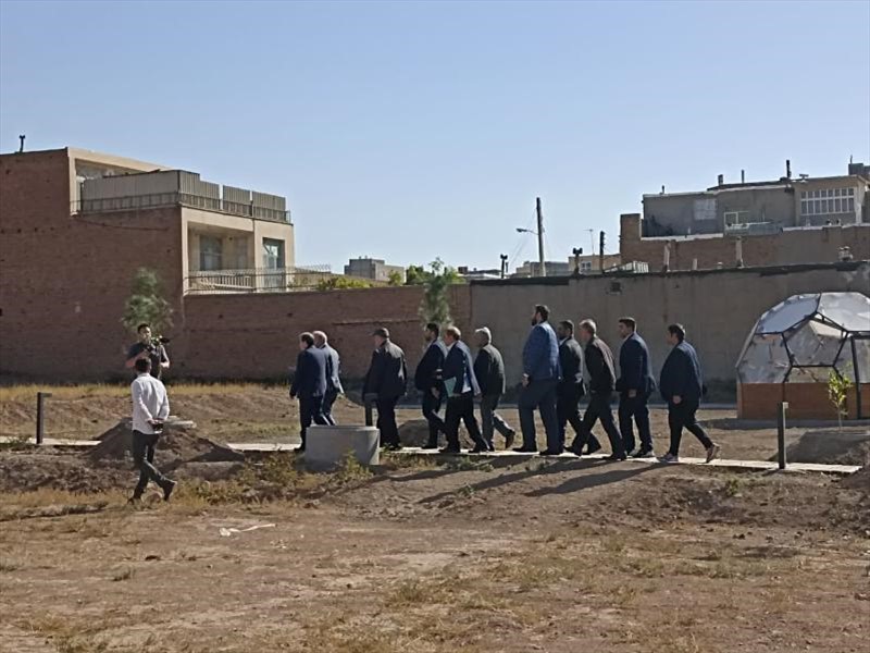 بازدید معاون توسعه وزارت بهداشت از مجموعه تاریخی ربع رشیدی تبریز