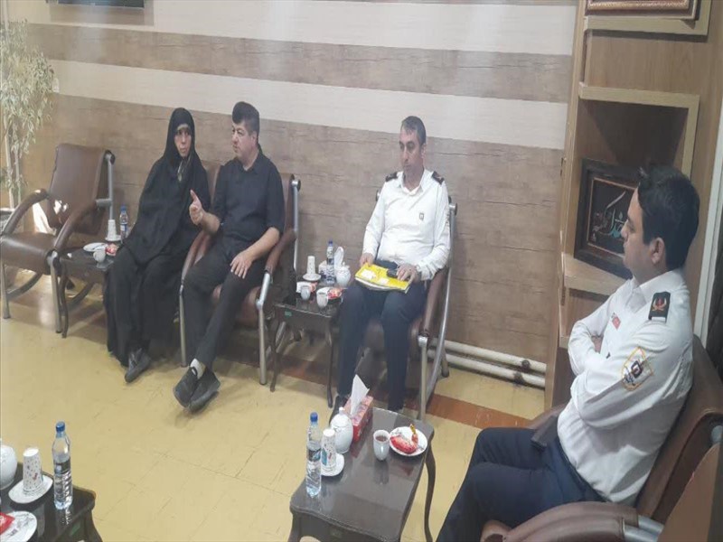دیدار مسئولان بیمارستان سینا تبریز با با مقامات شورای شهر 